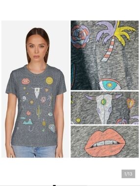 Lauren Moshi Desert Vibes Wolf tee